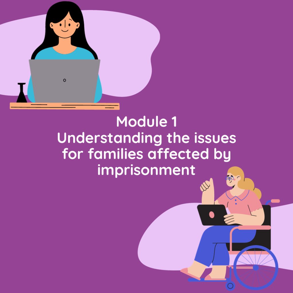Module 1 – Understanding the issues for families affected by imprisonment